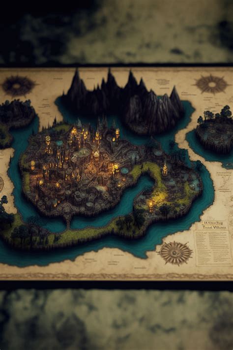 Fantasy City Maps On Behance