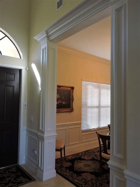 Crown Molding And Millwork Traditional Entrance Miami By Sunshine