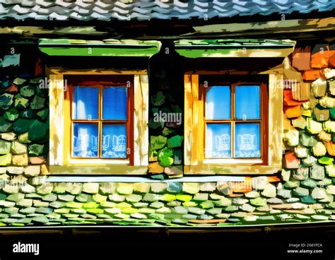 Cottage Windows Hi Res Stock Photography And Images Alamy