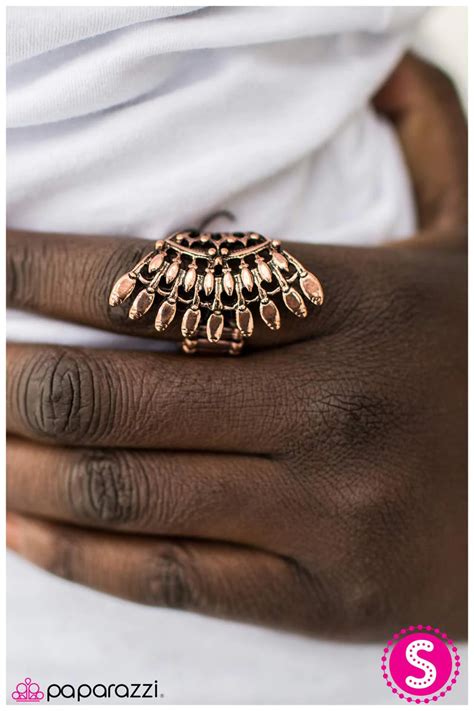 Paparazzi Ring Fan Favorite Copper Paparazzi Jewelry Online