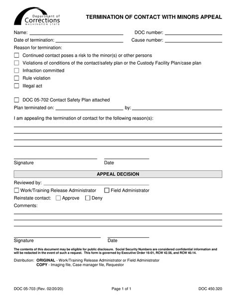 Form Doc05 703 Fill Out Sign Online And Download Printable Pdf