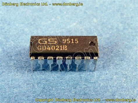 Semiconductor 4021 8 Bit Static Shift Register