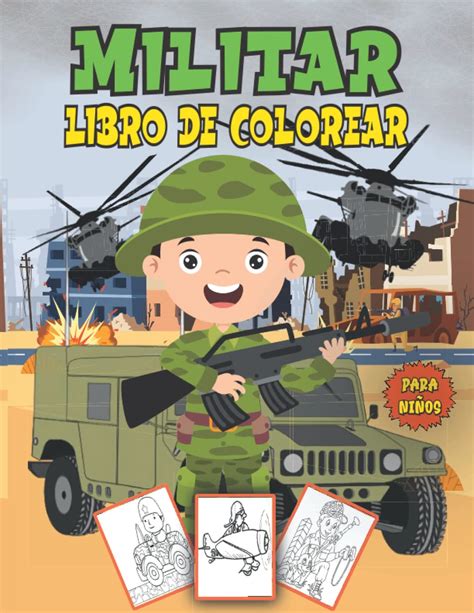 Buy Libro De Colorear Militar Libro Para Colorear Militar Para Ni Os