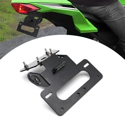 Liminateur De Garde Boue Arri Re De Moto Plaque D Immatriculation De