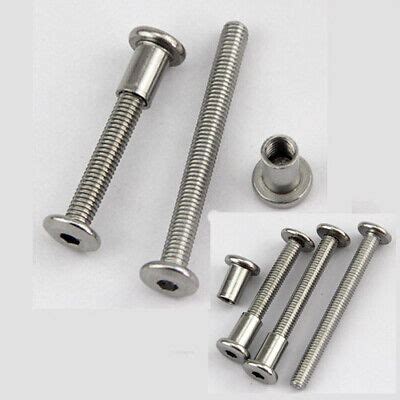 M M Allen Hex Nut Bolt Flat Nuts Stainless Steel Round Head Sleeve