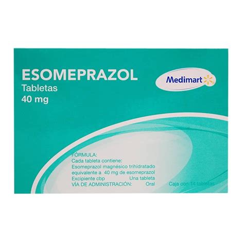 Esomeprazol Medimart Mg Tabletas Walmart