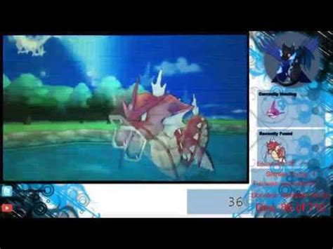 Shiny Gyarados Fishing Chain Shiny Living Dex Youtube