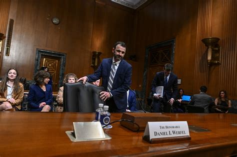 Biden Irs Nominee Daniel Werfel Says Agency Wont Increase Audits Of