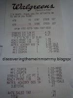 Discovering The Me in Mommy: My honest Walgreens receipt