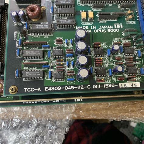 Okuma E4809 045 091 E OPUS 5000II Main Board IIB E4809 045 112 C See