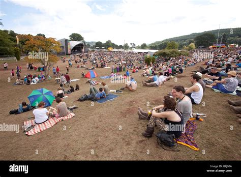 Main Stage At The Green Man Festival 2010 Glanusk Parkbrecon Beacons