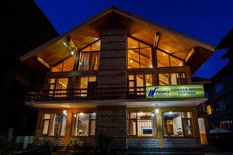 tripli hotels conifer wood cottage manali india opiniones  precios