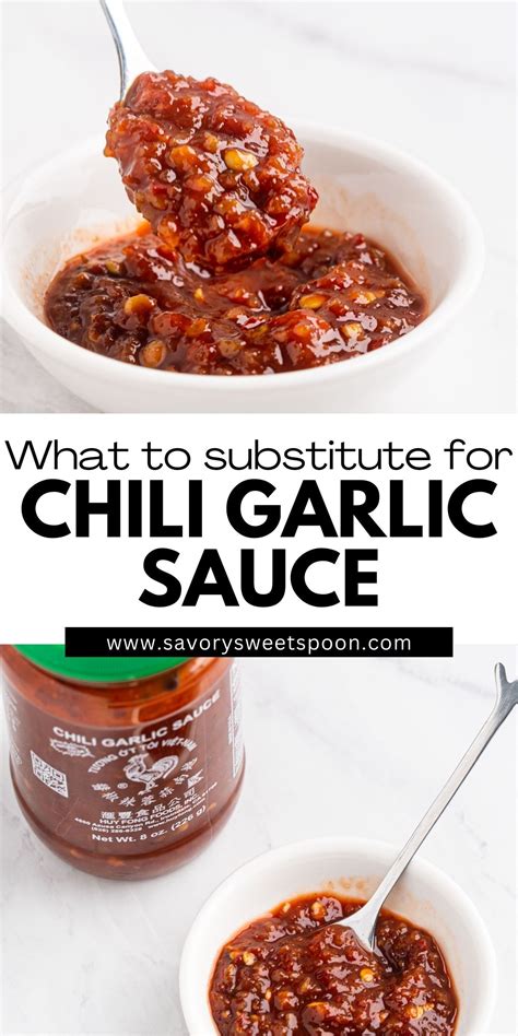 What Are The Best Substitutes For Chili Garlic Sauce Check Out These