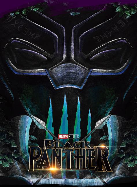 Movie Poster Black Panther on Behance