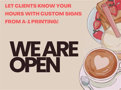 Business Signage Needs? - A-1 Printing