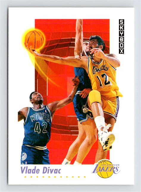 Skybox Card Vlade Divac Hall Of Fame Los Angeles Lakers Ebay