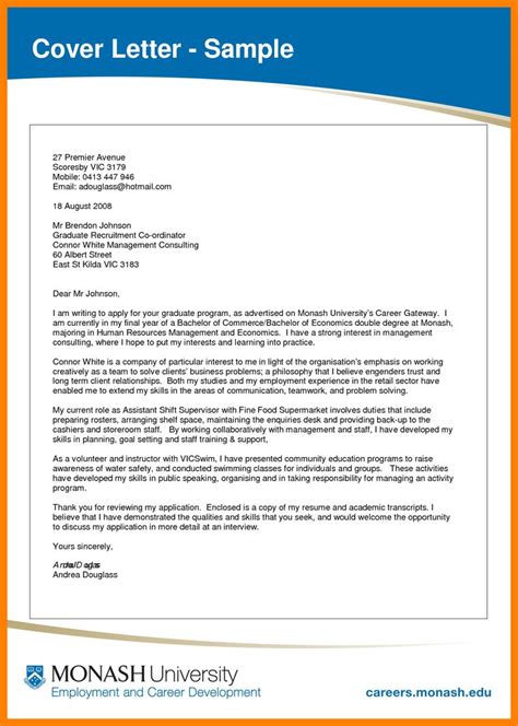 Cover Letter Sample Pdf Cover Letter Sample Resume Cover Letter