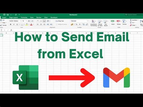 Email In Excel How To Send Email From Excel How To Use Power