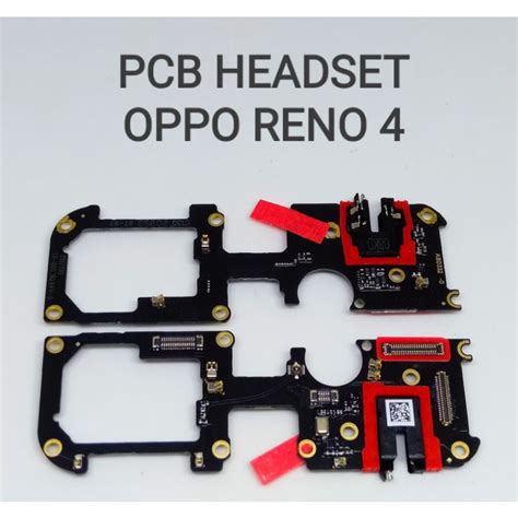 Jual Papan Pcb Headset Board Connector Oppo Reno 4 Konektor Headset Shopee Indonesia