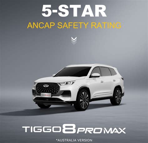 Chery Tiggo Pro Max Raih Peringkat Keamanan Tertinggi Ancap Bintang