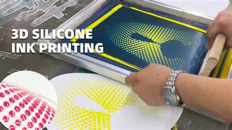 Moyn Silicone Ink Screen Printing For Shoes Printing 3d Effect Youtube