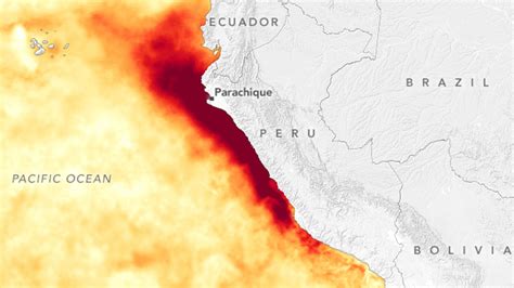 La NASA da detalles y explica por qué se ha calentado el mar peruano