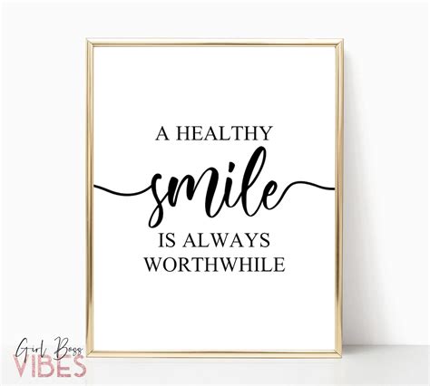 Dental Art Dental Quote Printable Wall Art Dental Office - Etsy