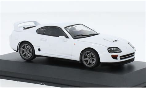 Diecast Model Cars Toyota Supra 1 43 Solido Mk4 A80 White 2001 Uk