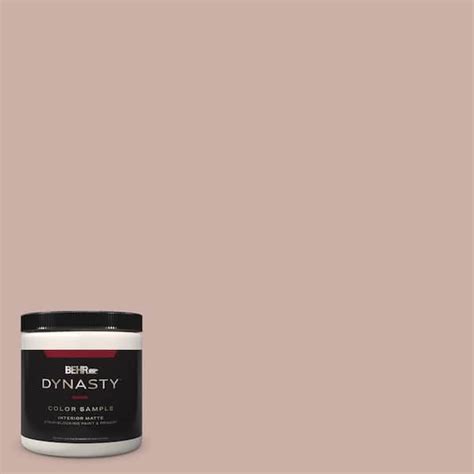 Behr Dynasty 8 Oz Hdc Ct 07a Vintage Tea Rose One Coat Hide Matte