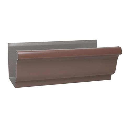 Amerimax Home Products Ft Brown Vinyl K Style Gutter M The