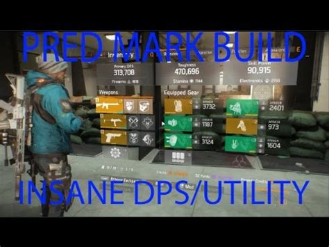 The Division Predator S Mark Build Showcase Barret Insane Dps And