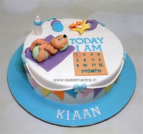 Infant Baby Cake Decorated Cake By Sweet Mantra Cakesdecor