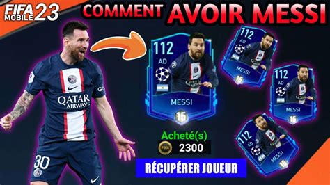 Comment Avoir MESSI Dans FIFA Mobile 23 Acheter Des Joueurs Sur FIFA