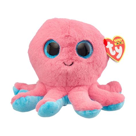 Ty Sheldon Coral Octopus Beanie Boos