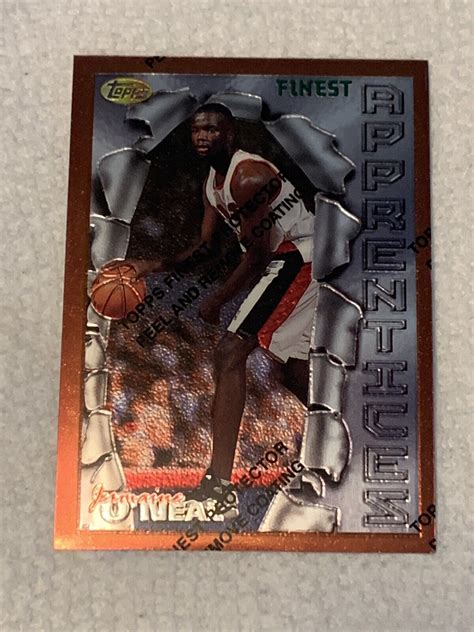 Topps Finest Common Bronze Jermaine O Neal Rookie Rc Ebay