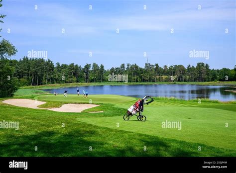 European Amateur Championship Second Round Farum Danmark June Stock