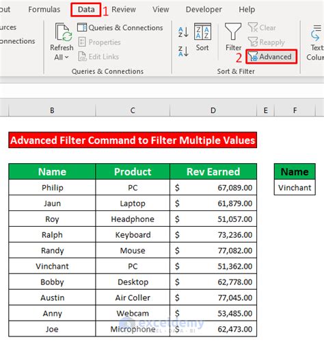 How To Filter Multiple Values In One Cell In Excel 4 Methods ExcelDemy