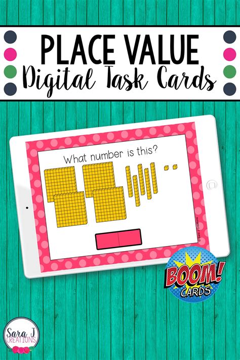 Place Value Task Cards Printable And Digital Sara J Creations