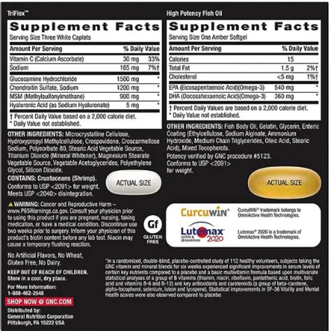 GNC Joint Vitapak - FATBOY JACKED