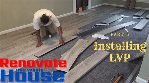 How to Install LVP (Luxury Vinyl Plank) Flooring - YouTube