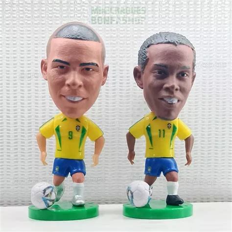 Kit 2 Mini Craques Ronaldo E Ronaldinho Brasil Copa Miniatur MercadoLivre