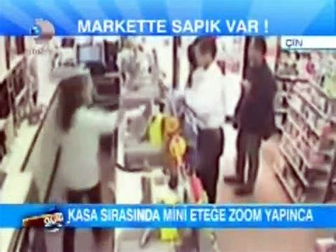 Markettek Sapik Kameraya B Yle Yakalandi Dailymotion Video