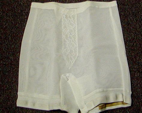 Vintage Shorts Panty Girdle Shapewear Skippies Size Large Off White Etsy