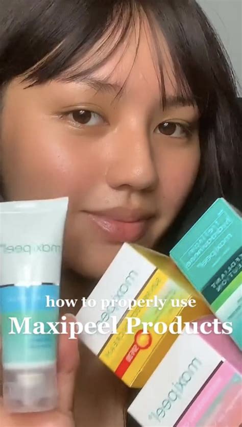 How To Use Maxi Peel Products Properly Rejuvenating Sets