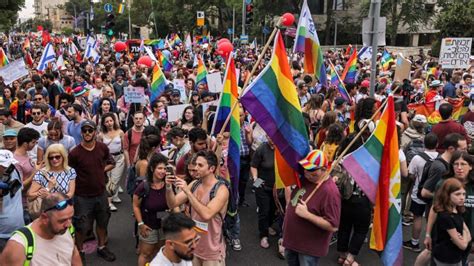 Pride Month 2023 Thousands Of Israelis Join Jerusalem Pride Parade