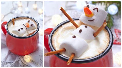 Marshmallow Snowman Hot Chocolate Kitchen Fun With My Sons