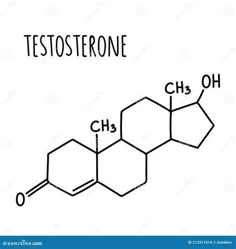 Molecular Structural Chemical Formula Stock Vector Illustration Of