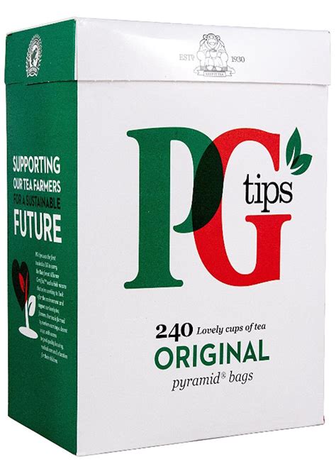 Pg Tips Original 240 Bags Indianmarket