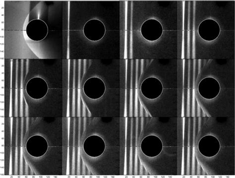 3D flow visualization image of a turbulent boundary layer with Re θ =... | Download Scientific ...