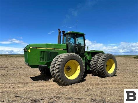 1989 John Deere 8960 Tractor Booker Auction Company
